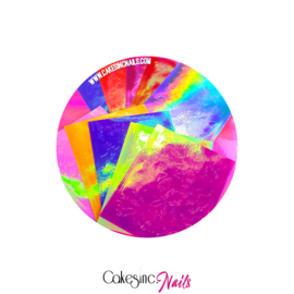 Glitter.Cakey - Holo Mixed Elk Sticker Sheet '16 PIECES SET'