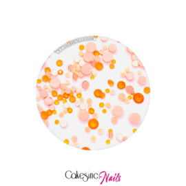 Crystal.Cakey - Neon Rainbow 'PEACH'