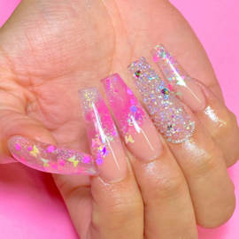 CakesInc.Nails - Pro X  Coffin 500 💖 'CLEAR' Nail Tips