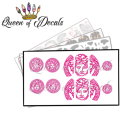 Queen of Decals - Ver-Sací Pink 'NEW RELEASE'