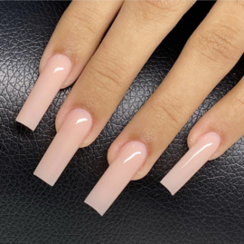 CakesInc.Nails - XXL Pre-Pinched  Square 500 🤩 'CLEAR' Nail Tips