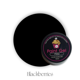 CakesInc.Nails - Gel Paint #P002 'Blackberries' 15ml