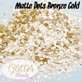 Glitter Blendz - Matte Dots Bronze Gold