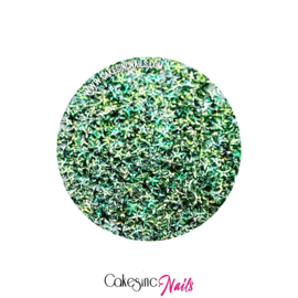 Glitter.Cakey - Green Garden ‘CHAMELEON 3D STARS’