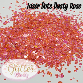 Glitter Blendz - Laser Dots Dusty Rose