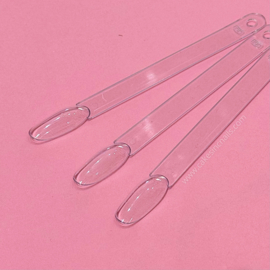 CakesInc.Nails - Clear Oval Pop Stick '50 pcs fan'