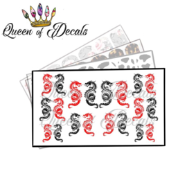 Queen of Decals - Dragon Symbol 'NEW RELEASE'