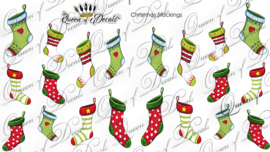 Queen of Decals -  Christmas Stocking