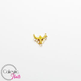 Glitter.Cakey - Gold Bull Charm