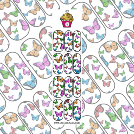 CakesInc.Nails - Butterfly Mania 'NAIL DECALS'