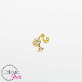 Glitter.Cakey - Gold Barbie Charm