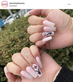 Relationship BF Initials on Nails That Remind You of Him | Bridal Shower 101