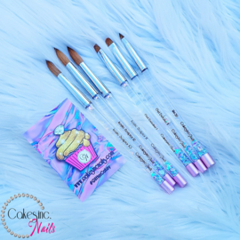 CakesInc.Nails - Silicone Brush, GEL NAIL BRUSHES