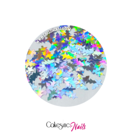 Glitter.Cakey - Silver Holo X-Mas Tree 'ASSORTED X-MAS SET'