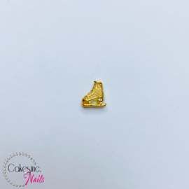 Glitter.Cakey - Golden Ice Skates Charm