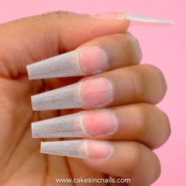 CakesInc.Nails - Pro X  Coffin 500 💖 'CLEAR' Nail Tips