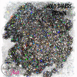 Glitter.Cakey - Holo Shards Brown