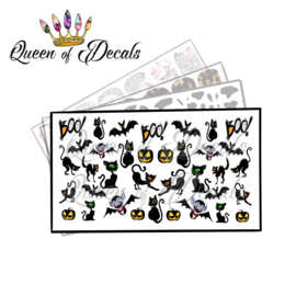 Queen of Decals - Cats & Bats 'NEW RELEASE'