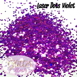 Glitter Blendz - Laser Dots Violet