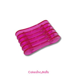 CakesInc.Nails - Hot Pink '5 Grids Nail Brush Holder'