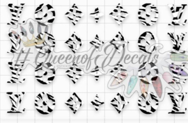Queen of Decals - Zebra V L 'NEW RELEASE'