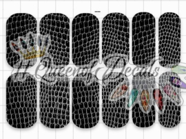 Queen of Decals - Croc Skin 'NEW RELEASE'