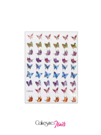 Glitter.Cakey - Holographic Butterfly Stickers (Z-D3710)