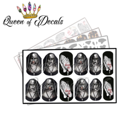 Queen of Decals - The Nun 'NEW RELEASE'