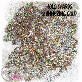 Glitter.Cakey - Holo Shards Shimmering Gold