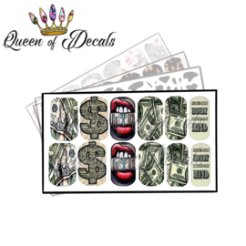 Queen of Decals - The Dollar 'NEW RELEASE'