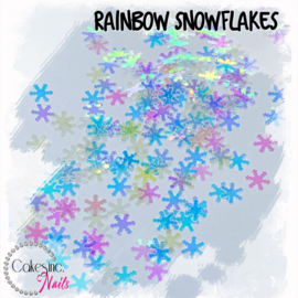 Glitter.Cakey - Rainbow Snowflakes