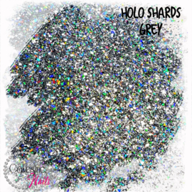 Glitter.Cakey - Holo Shards Grey