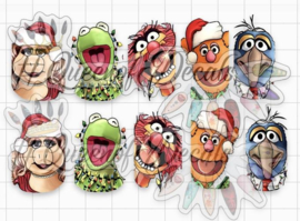 Queen of Decals - Christmas Muppets 'NEW RELEASE'