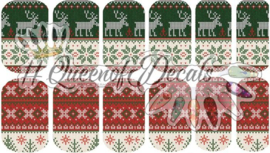 Queen of Decals - Ugly XMAS NORDIC Sweater 'NEW RELEASE'