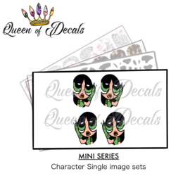 Queen of Decals - Buttercup Powerpuff (Mini Series) 'NEW RELEASE'