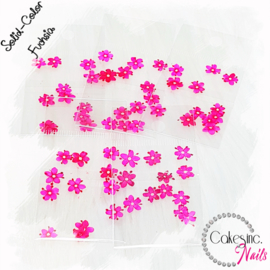 Arcoiris Flowers - Fuchsia - Solid Color