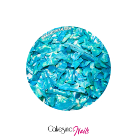 Glitter.Cakey - Turquoise ‘SEA SHELLS’