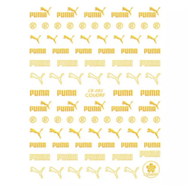 Glitter.Cakey - Gold PumPum Large Stickers