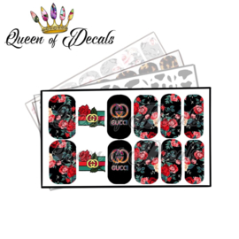 Queen of Decals - GG Rose Garden Inspired 'NEW RELEASE'