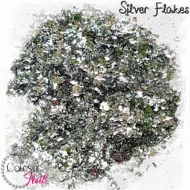 Glitter.Cakey - Silver Flakes