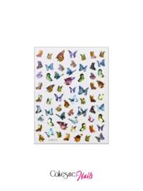 Glitter.Cakey - Holographic Butterfly Stickers (Z-D3712)