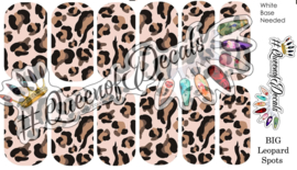 Queen of Decals - B.I.G. leopard spots (full cover)