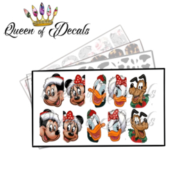 Queen of Decals - Festive Fab Five (Full Cover)