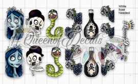 Queen of Decals - Corpse Bride 'NEW RELEASE'