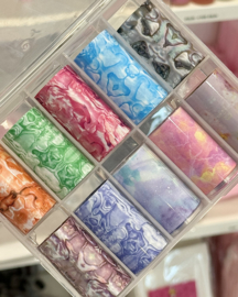 CakesInc.Nails - Transfer Foil Set #014 'Easy Marbling'