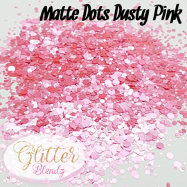 Glitter Blendz - Matte Dots Dusty Pink
