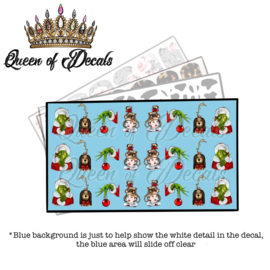 Queen of Decals - Grinch GANG