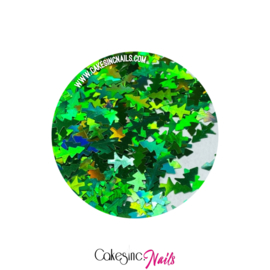 Glitter.Cakey - Green Holo X-Mas Tree 'ASSORTED X-MAS SET