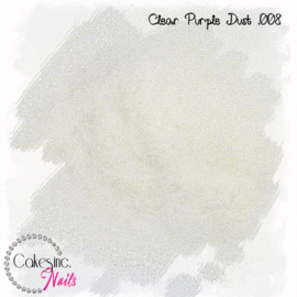 Glitter.Cakey - Clear Purple Dust .008