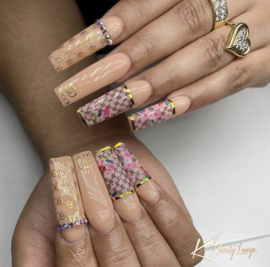 CakesInc.Nails - Transfer Foil Set #001  'Luxury Inspired'